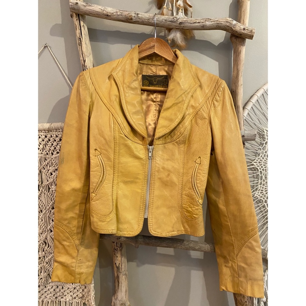 1970s Vintage Leather Jacket